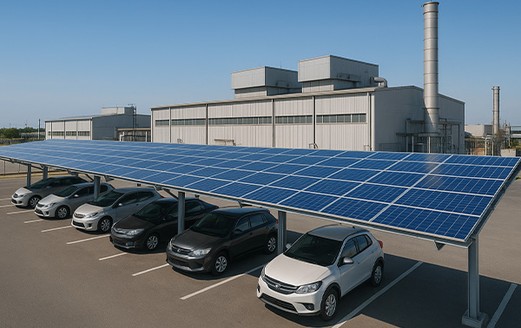 SolarCarportโรงงาน
