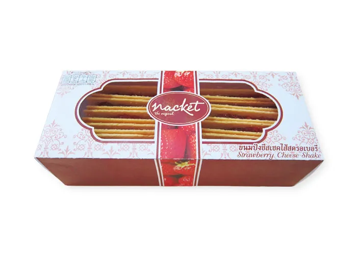 ขนมปังชีสไส้สตรอเบอร์รี
