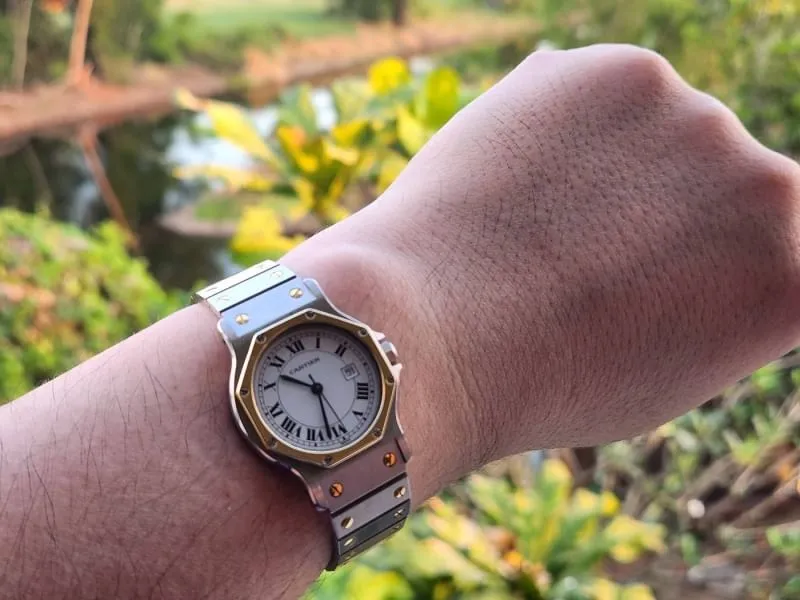 Cartier santos top 30mm