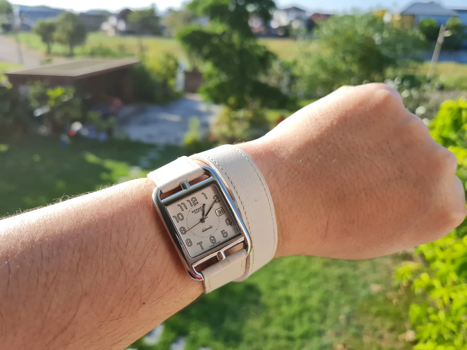 【HERMES】vintage pierce Bonhams : Vert Clair Ardennes Birkin 35, Hermès, c. 1994