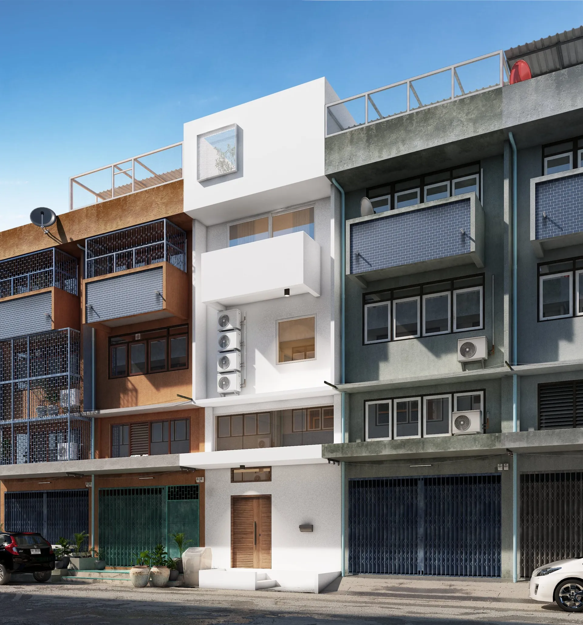 BangKhae-Townhouse-Renovate-House-Exterior-Interior02