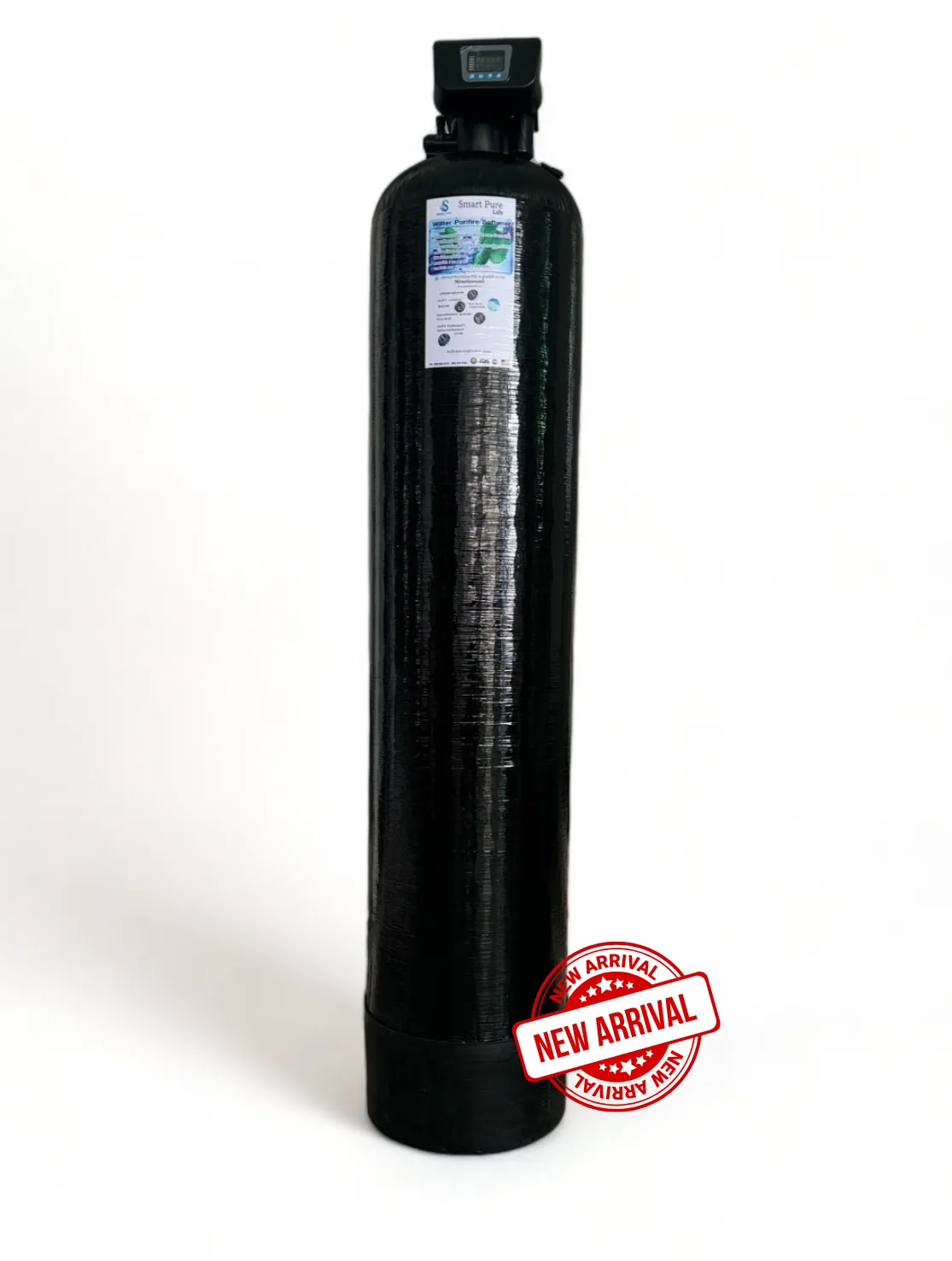 เครื่องกรองน้ำใช้ Smart Pure life FIBER (NEW-สีดำ) 100 ลิตร-หัว AUTO ...