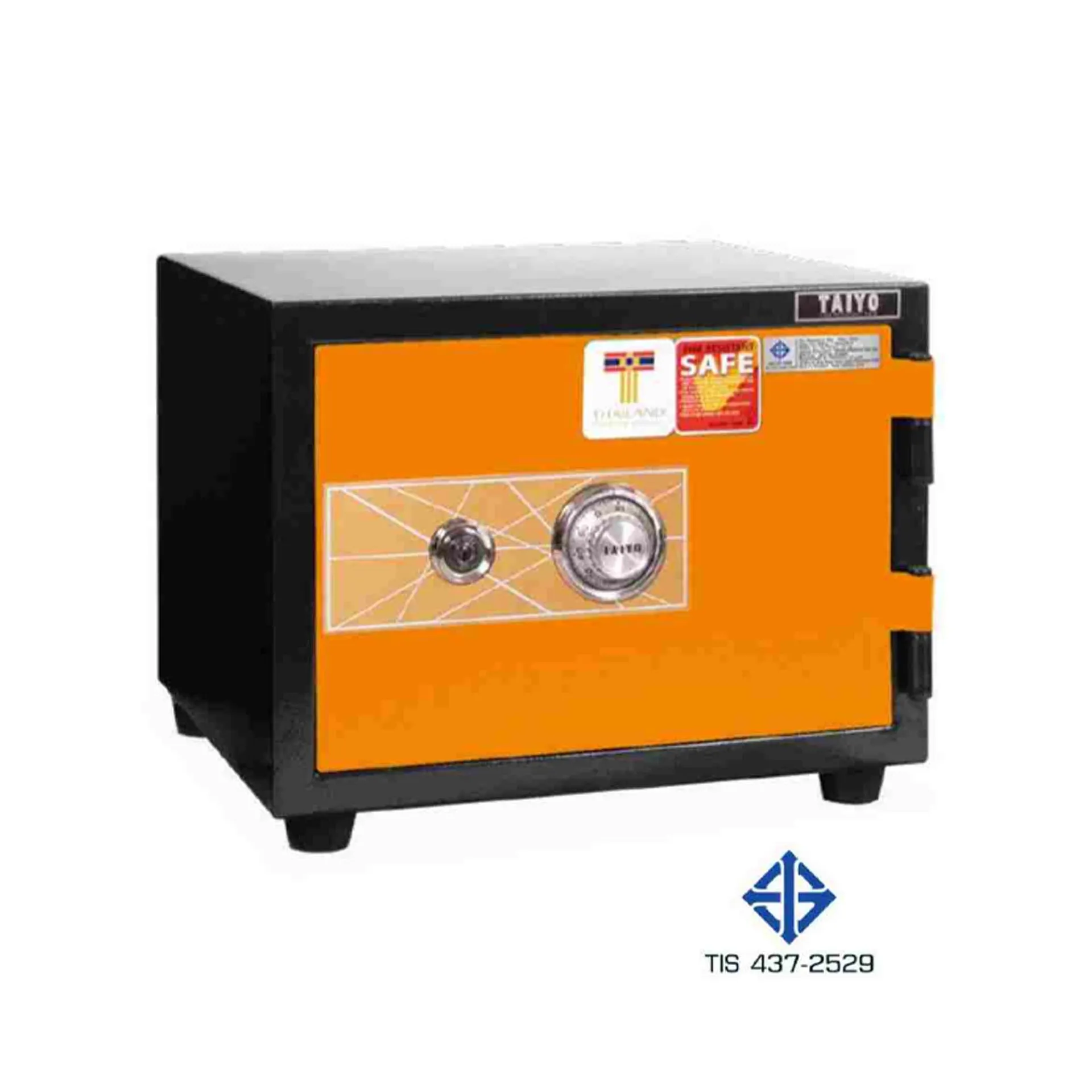 ตู้นิรภัยรุ่นพิเศษหน้ากากสี Pink Gold Series 51 kg มอก.
