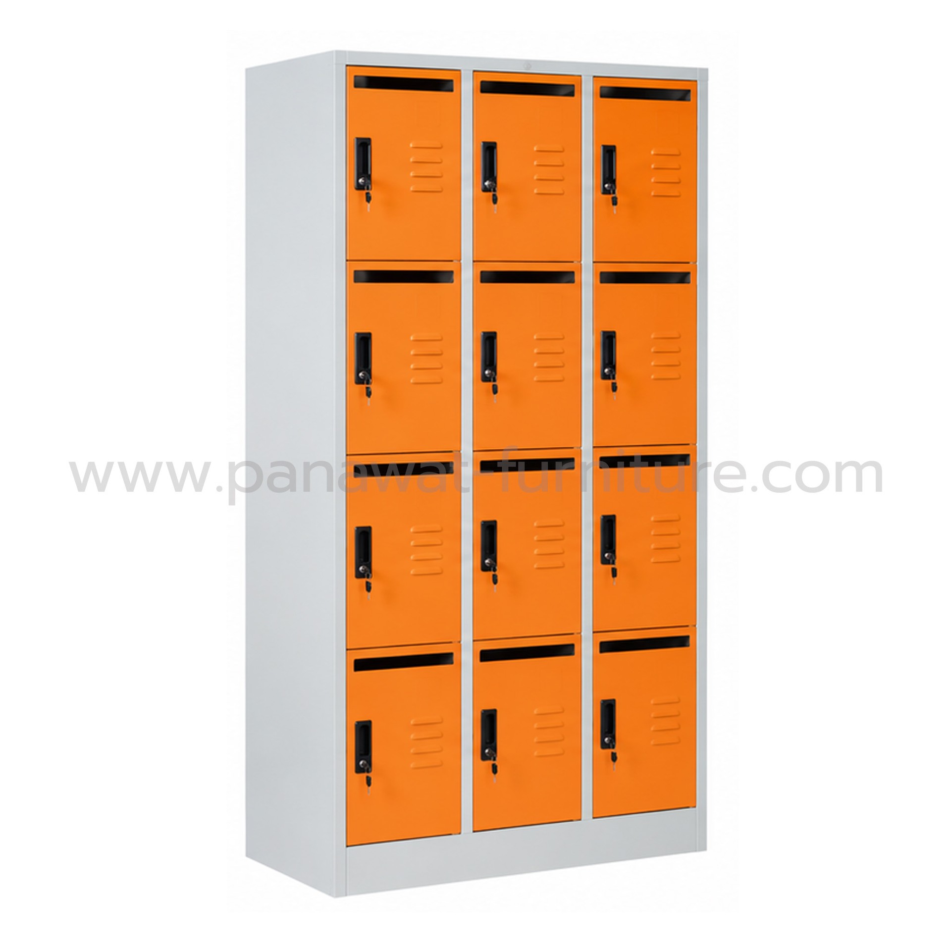 ตู้ล็อคเกอร์จดหมาย 12 ช่อง สูง รุ่น MB12