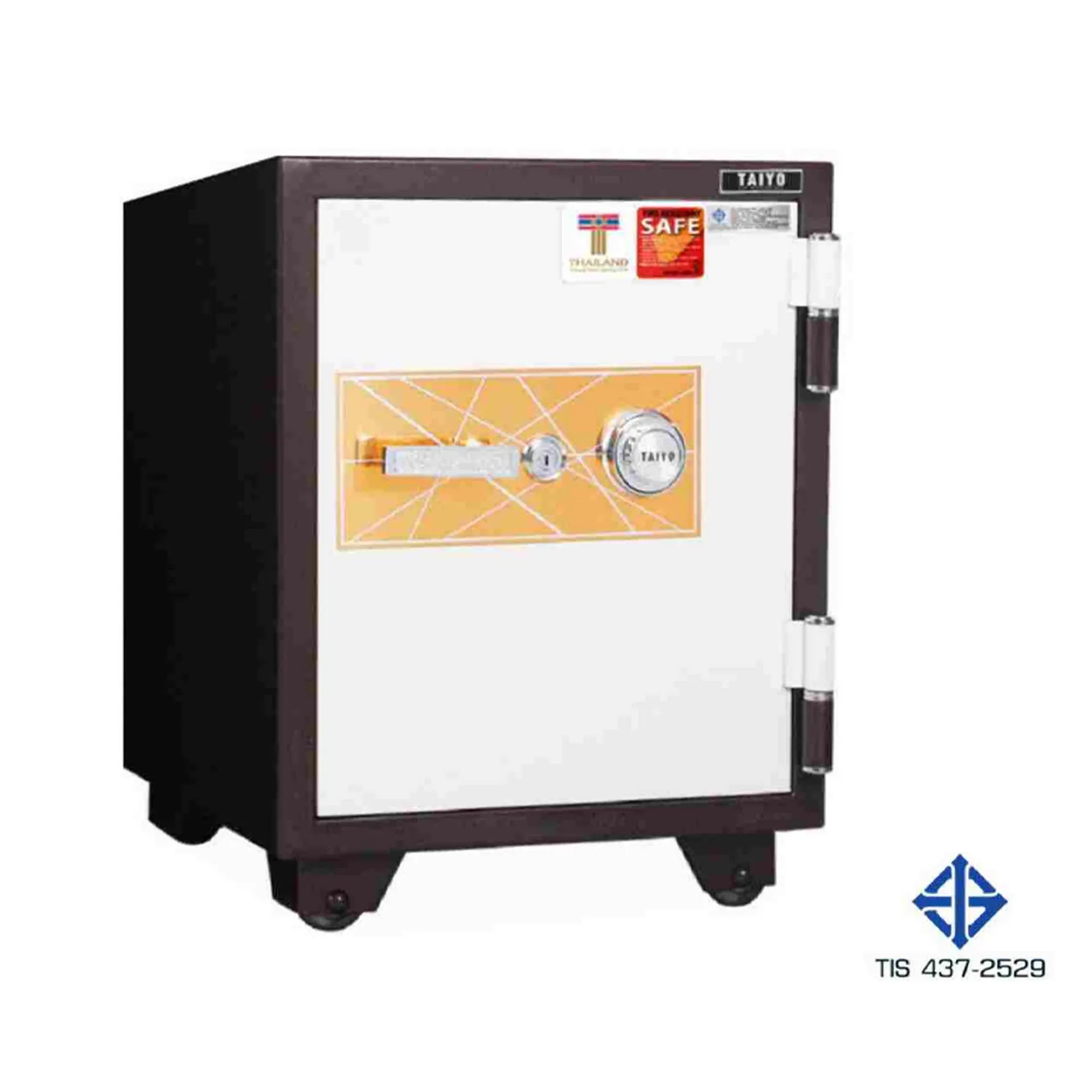 ตู้นิรภัยรุ่นพิเศษหน้ากากสี Pink Gold Series  110 kg มอก.