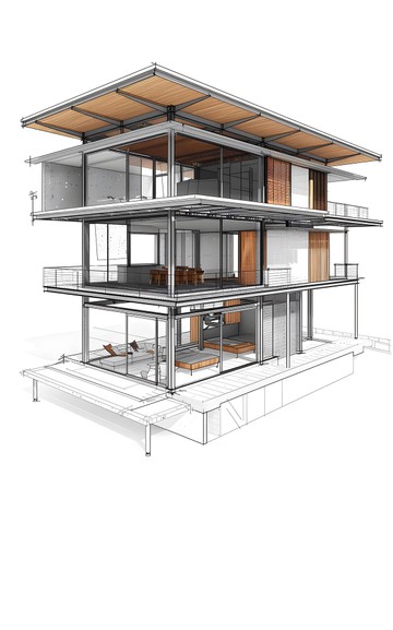 รีโนเวทและออกแบบพร้อมภาพ-3D