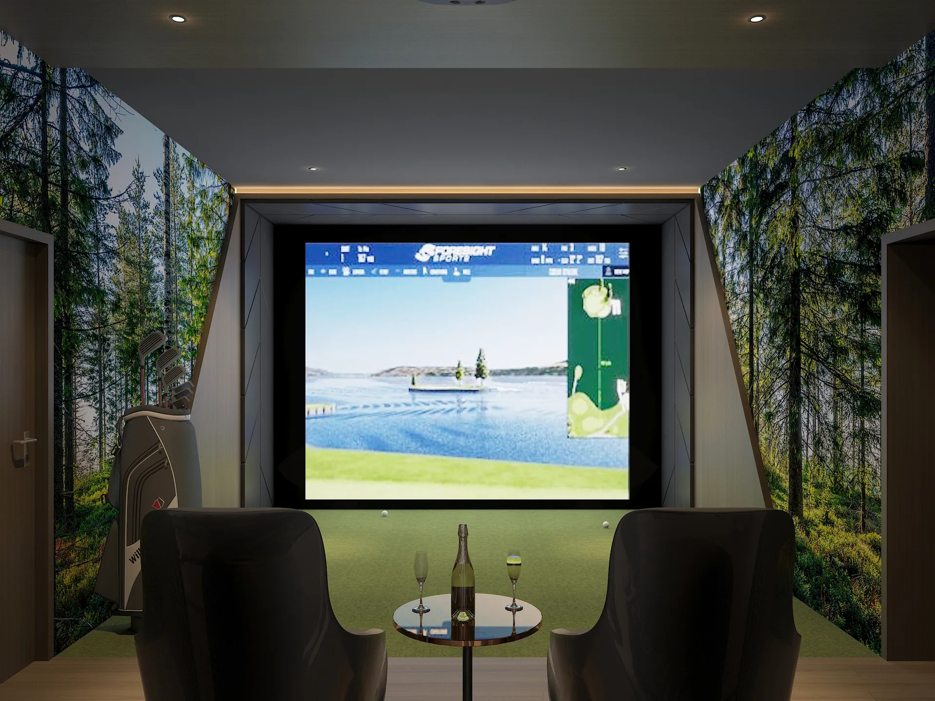Golfroomscreen