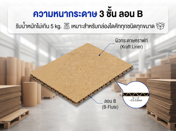 ความหนาลอนB