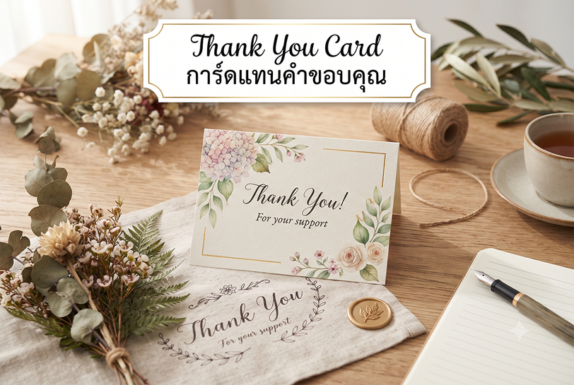 Thank you Card (New)