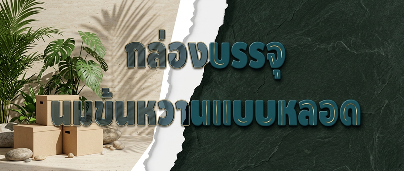 กล่องบรรจุนมข้นหวานแบบหลอด