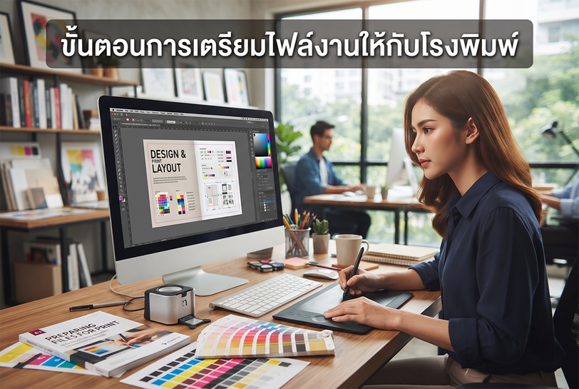 ขั้นตอนการเตรียมไฟล์งาน