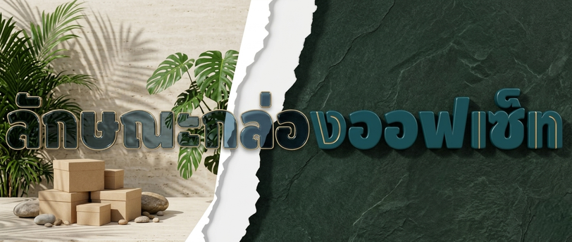 ลักษณะกล่องออฟเซ็ท