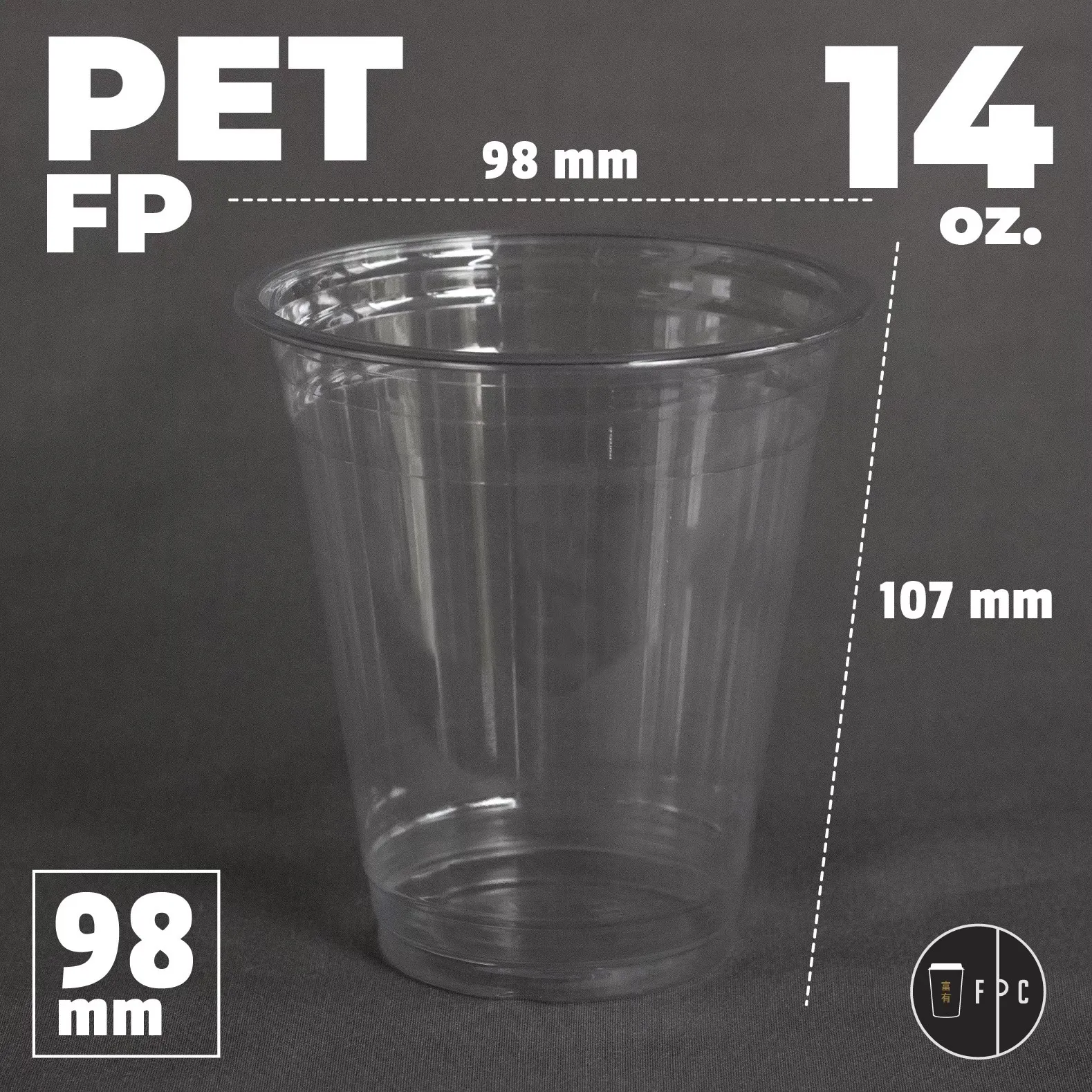 แก้วPETFP-14oz