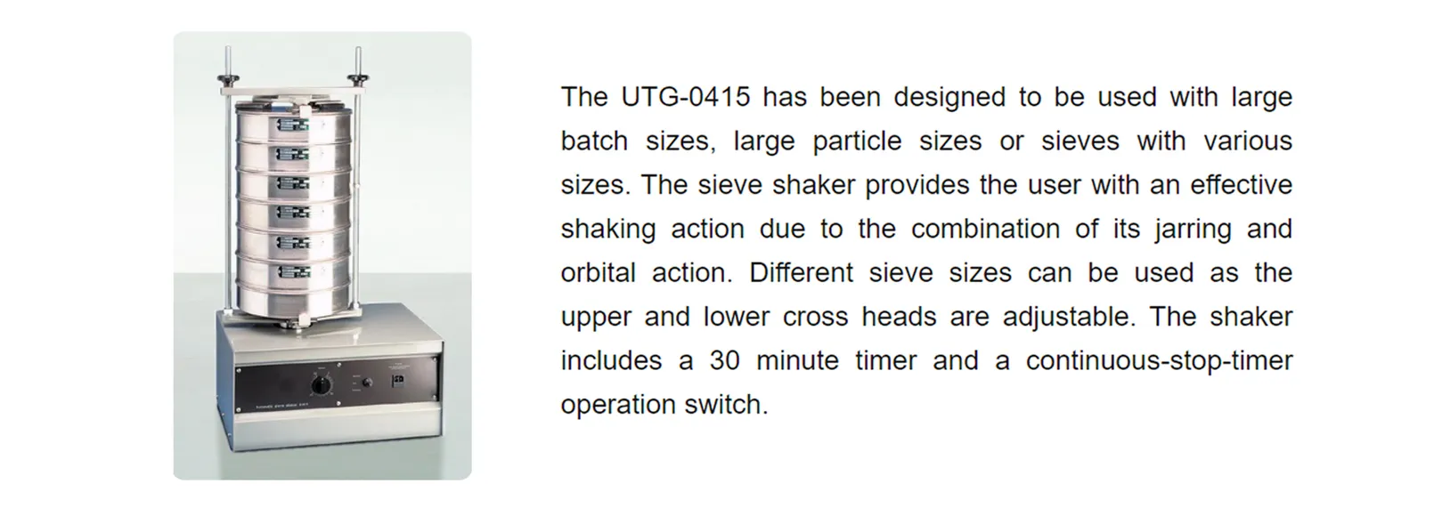 Sieve Shakers 