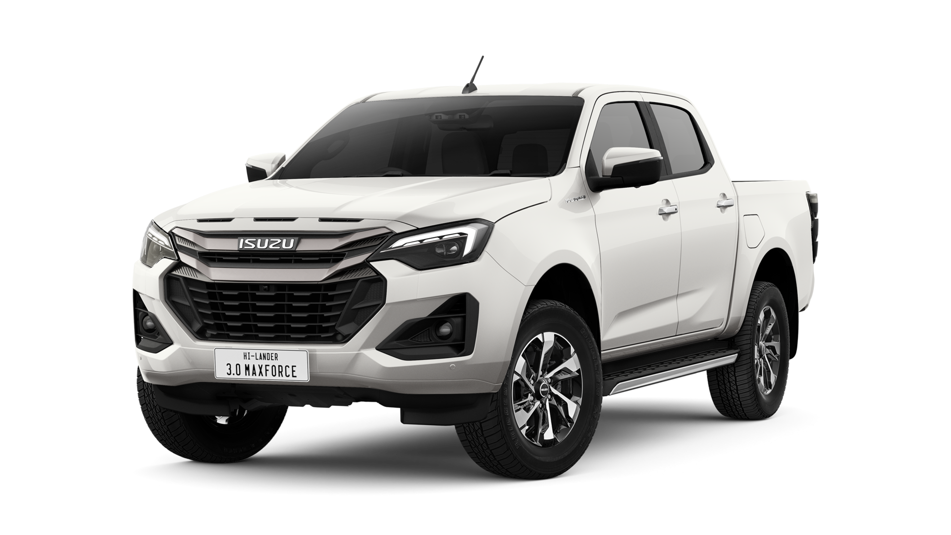 ISUZUDMAXHiLander4DoorMDOLOMITEWHITEPEARLFrontB