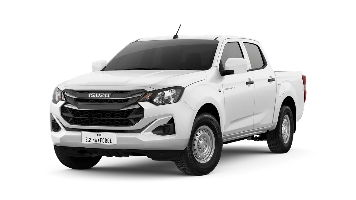 ISUZUDMAXCab4SSIBERIANWHITEFrontB
