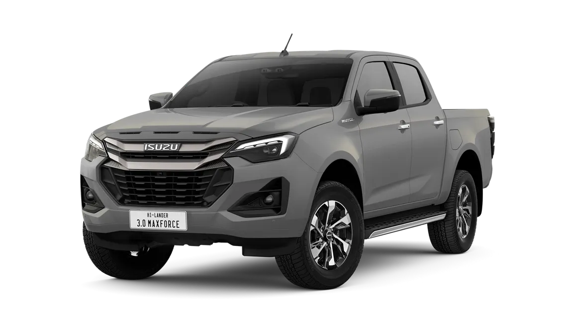 ISUZUDMAXHiLander4DoorMELBRUSGRAYOPAQUEFrontB