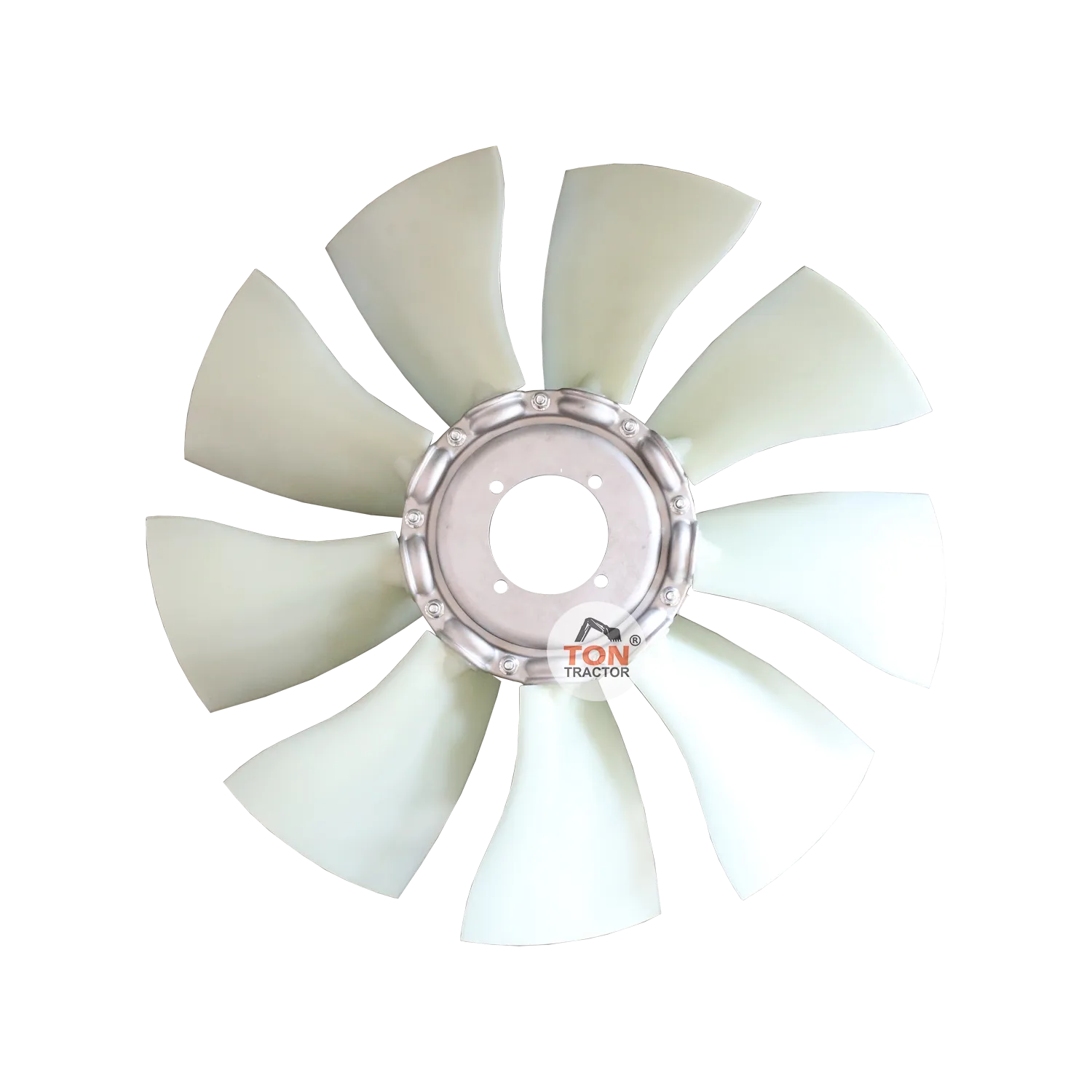 ใบพัดเครื่องยนต์รถแม็คโคร(FAN)EC140D(8ใบพัด)