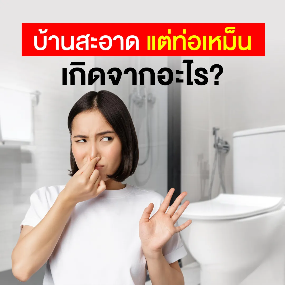 บ้านสะอาดท่อเหม็น