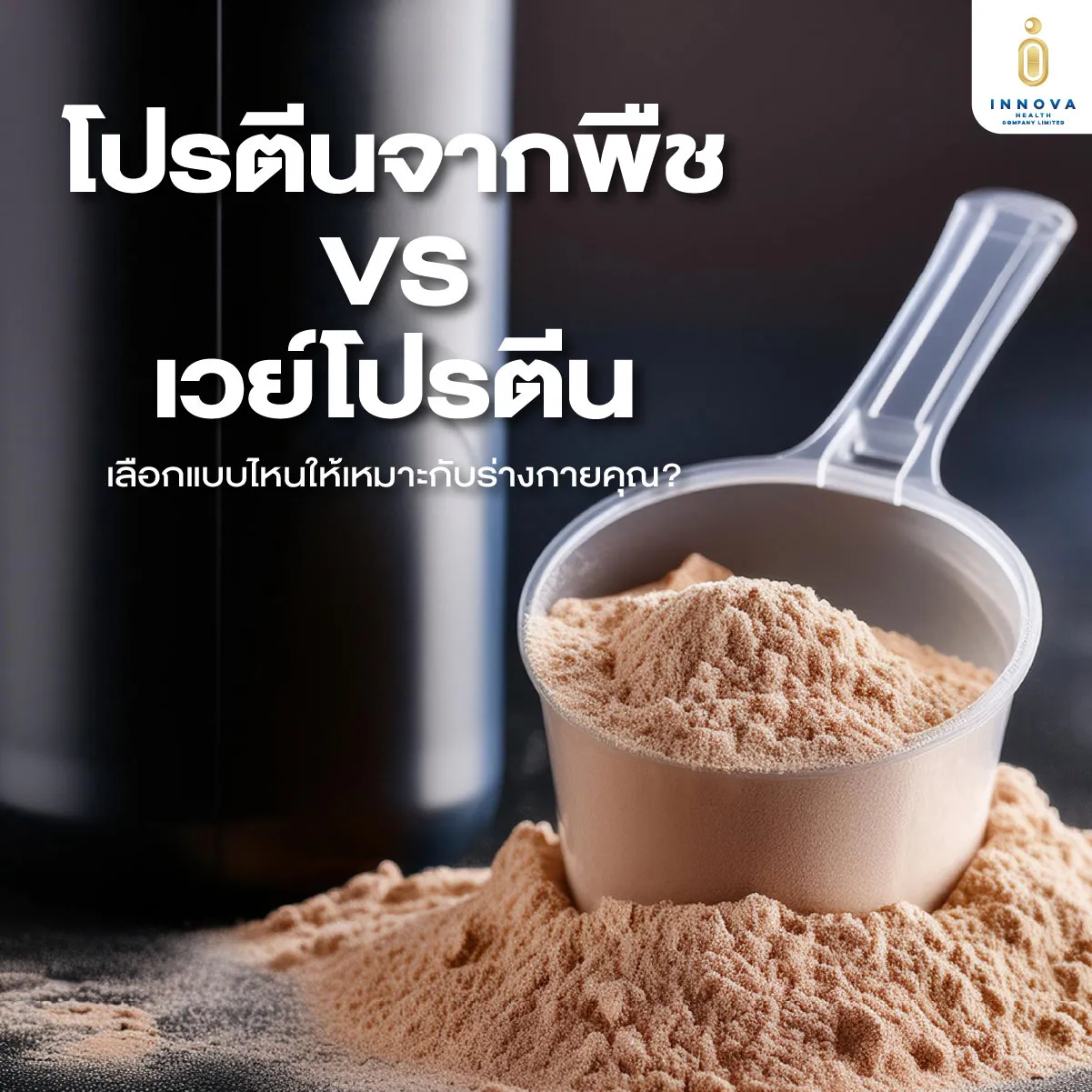 โปรตีนจากพืช-VS-เวย์โปรตีน