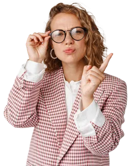 displeased-blond-woman-shaking-finger-looking-camera-glasses-scolding-bad-behaviour-standing-disappointed-against-white-backgrounddiecut