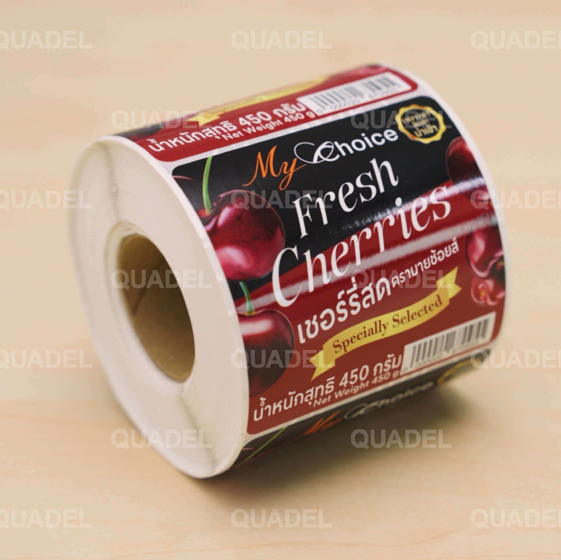 สติ๊กเกอร์กาวห้องเย็น เนื้อฟิล์มเงา -40 องศา