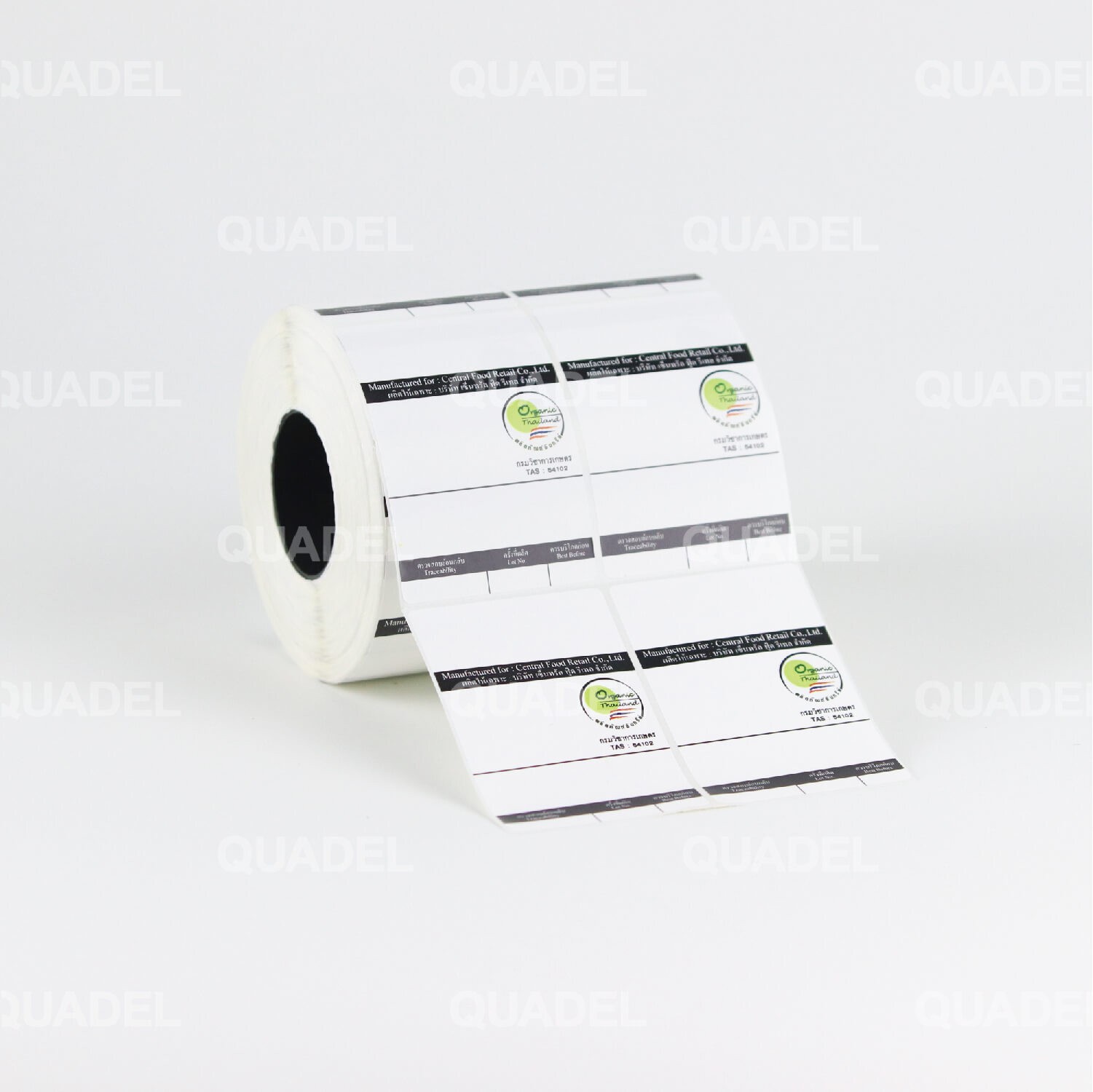 สติ๊กเกอร์เครื่องชั่ง เนื้อฟิล์มกันน้ำ -20 ถึง -40 องศา