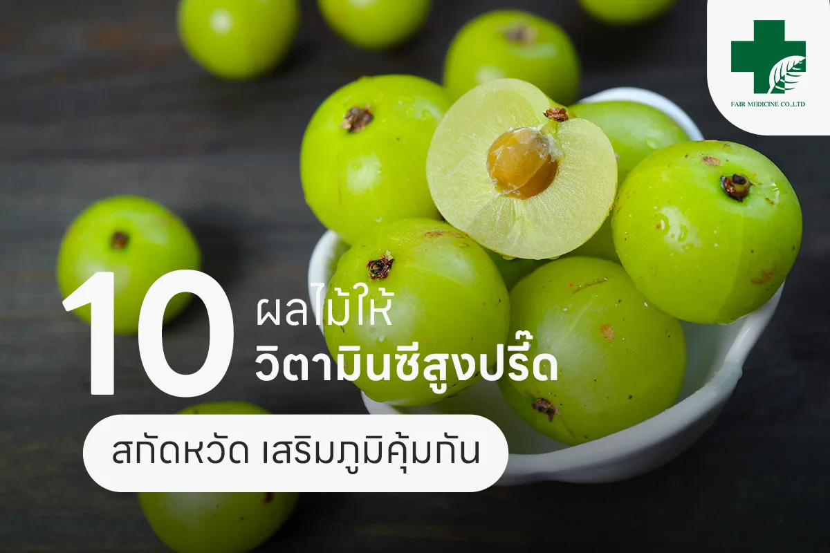 fairmedicinearticle10-ผลไม้ให้วิตามินซีสูงปรี๊ด-สกัดหวัด-เสริมภูมิคุ้มกัน