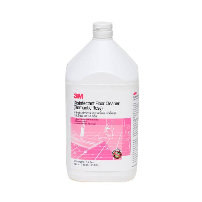 ผลิตภัณฑ์ทำความสะอาดพื้นและฆ่าเชื้อโรค3MDisinfectantFloorCleanerRomanticRose