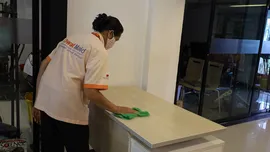 ผลงานทำความสะอาดสำนักงาน 1