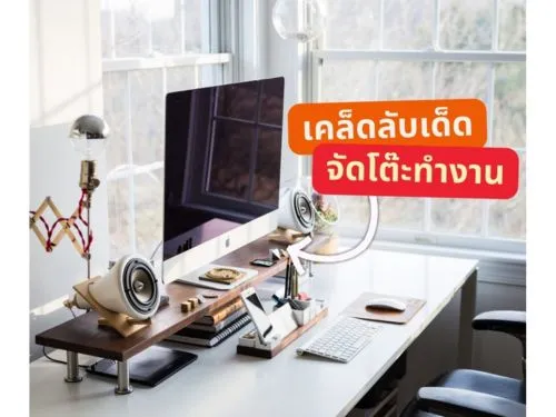 ✨🧹 **โต๊ะรกไม่ไหวจะเคลียร์! จัดโต๊ะทำงานให้ปังสไตล์แม่บ้านโอวาทเมด** 🧹✨