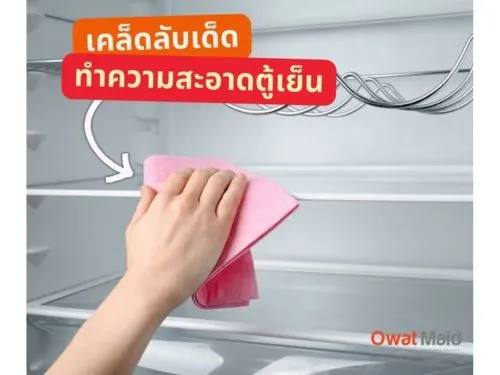 ตู้เย็นเหม็นอับ! แม่บ้านโอวาทเมดมาช่วยแล้วค่ะ