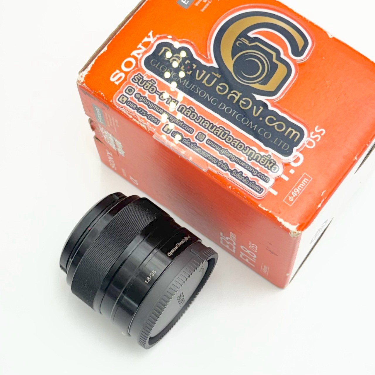 Sony E 35mm F1.8 OSS อดีตประกันศูนย์ [รับประกัน 1 เดือน]