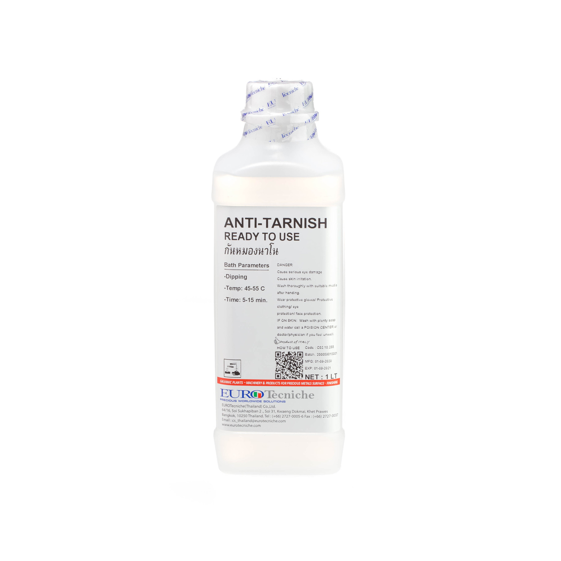 Anti tarnish solution clearance