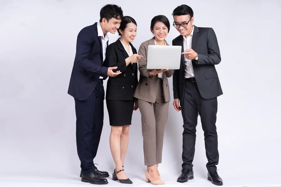 group-asian-business-people-posing-white-background