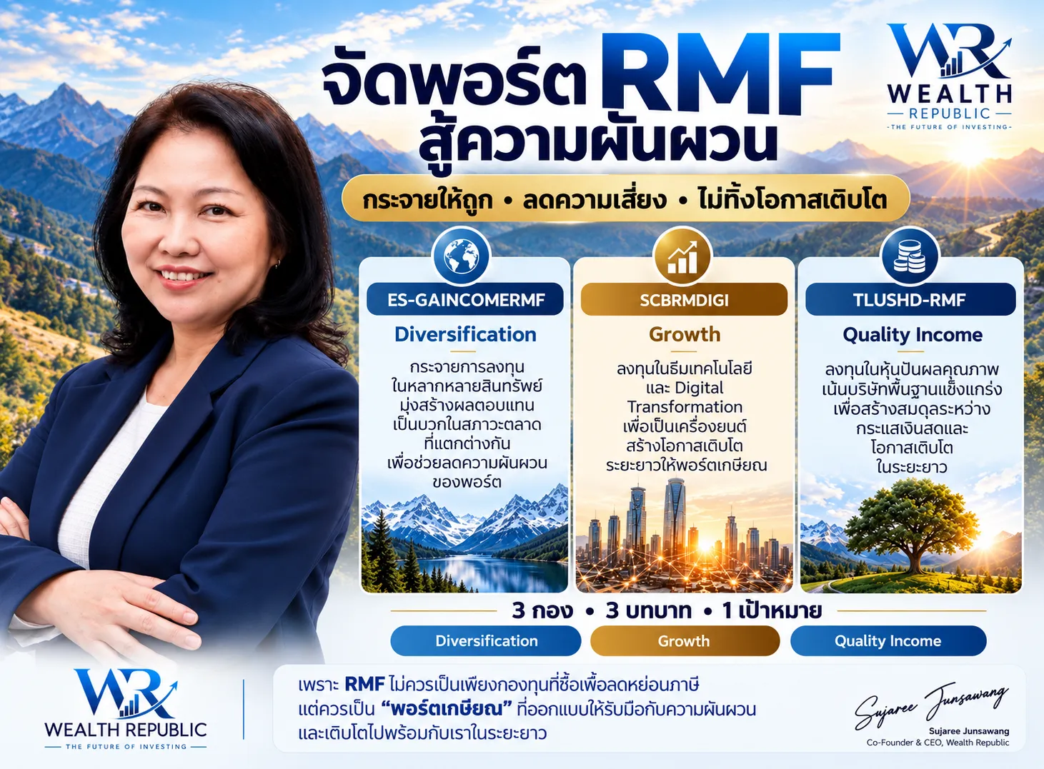 RMF Portfolio Strategy for Stability and Growth