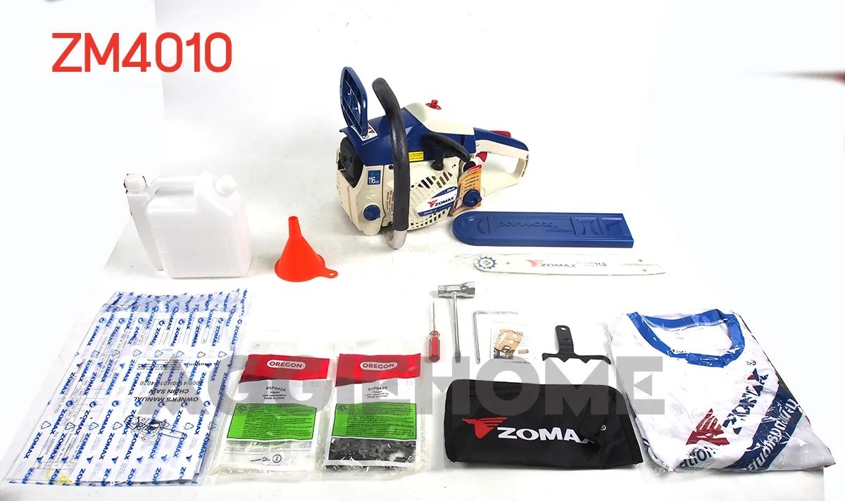 ZOMAX เลื่อยยนต์ รุ่น ZM4010 เลื่อยโซ่