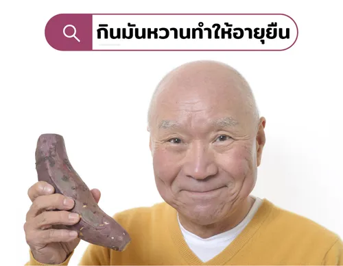 ทานมันหวานทำให้อายุยืน(จริงหรือไม่⁉)