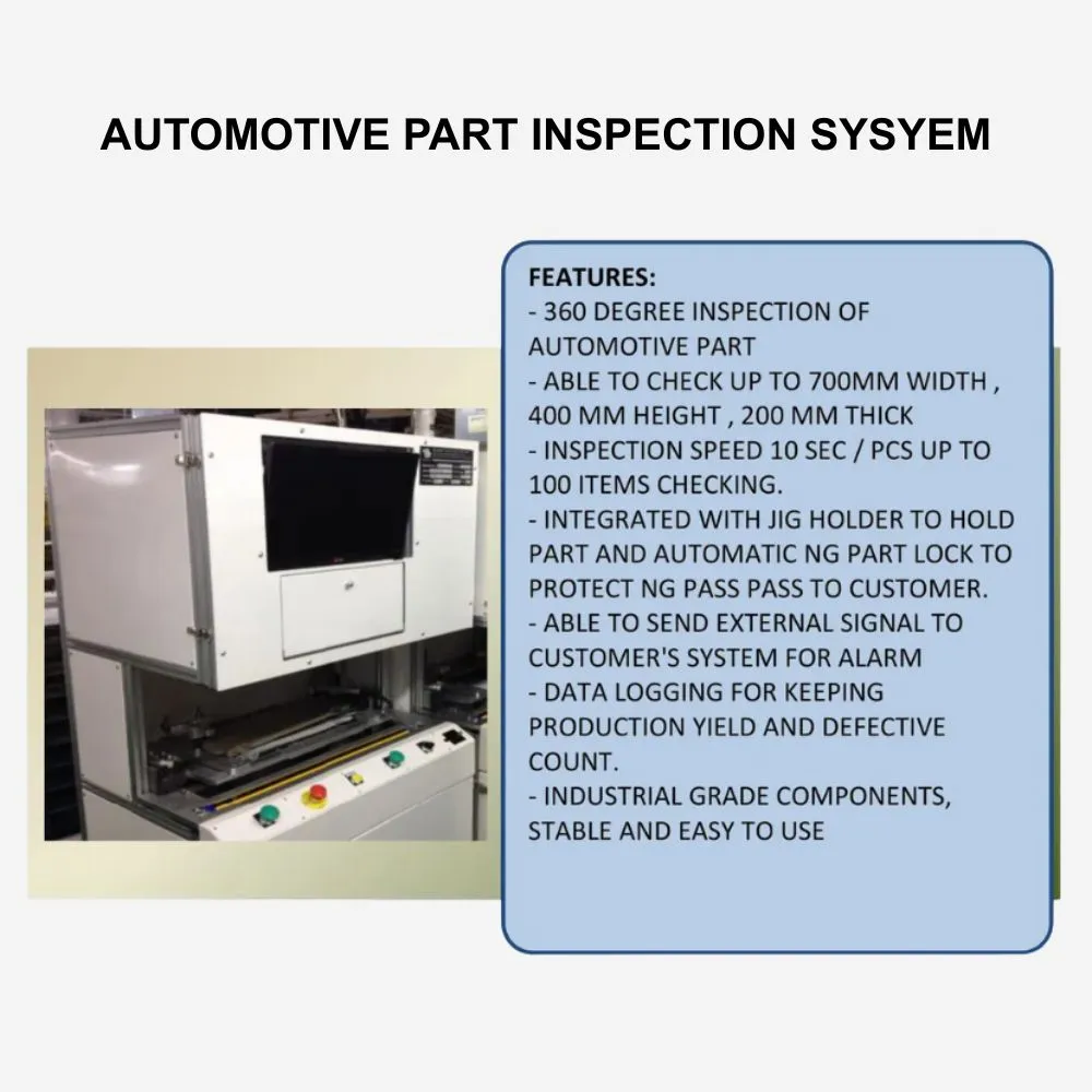 Automotive Part Inspection System