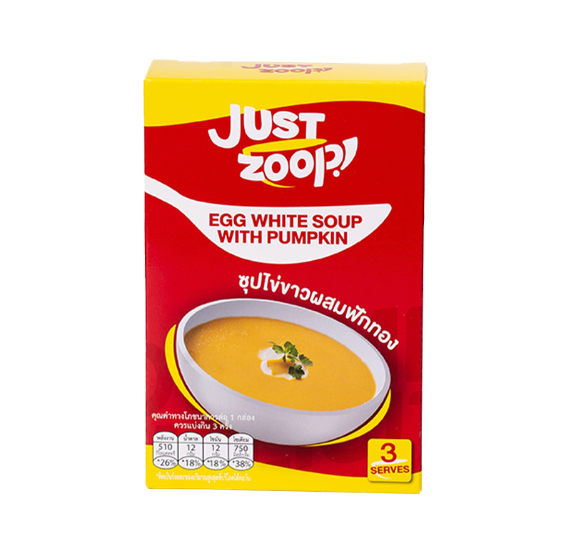 ซุปไข่ขาวผสมเห็ด