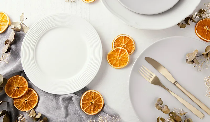 flat-lay-assortment-beautiful-tableware-table
