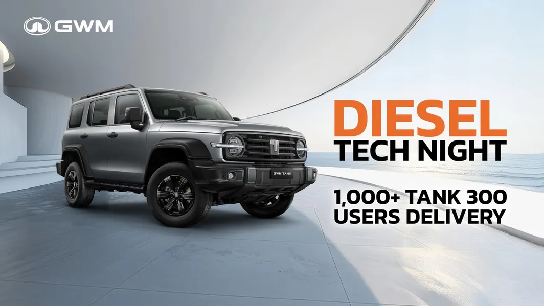001CelebratetheDeliveryofNEWGWMTANK300DIESELReaching1000Units