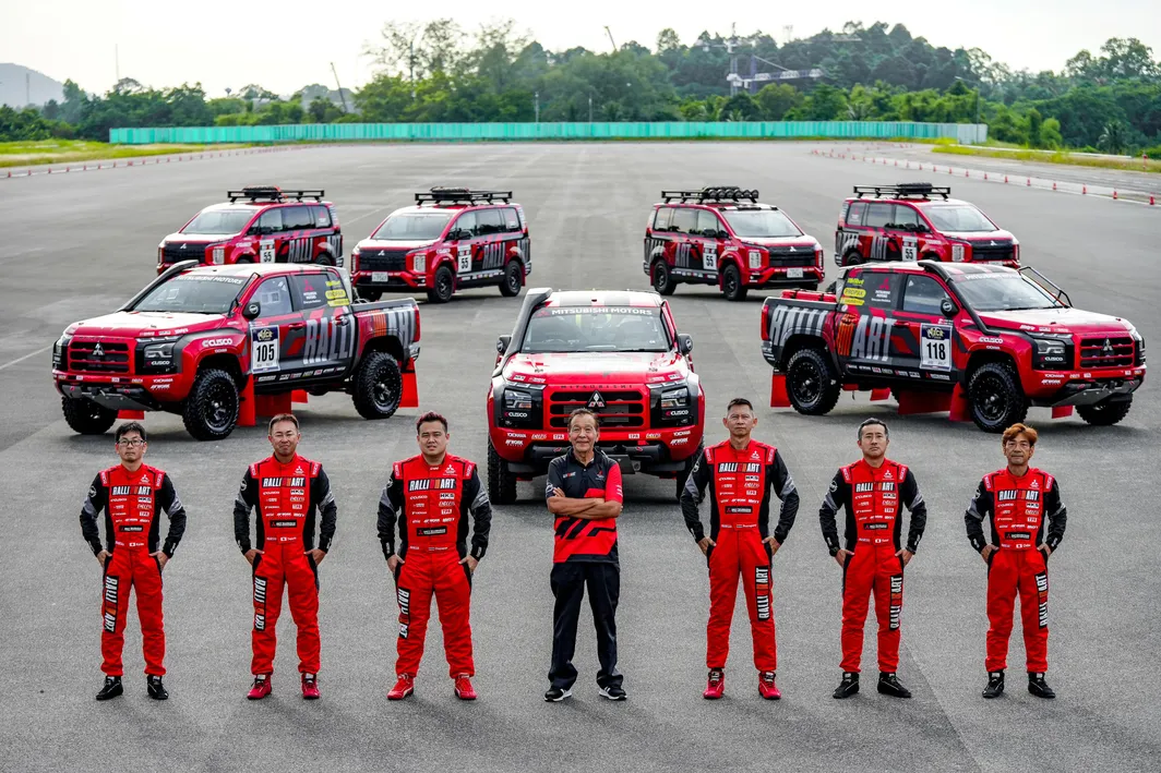 02-Team-Mitsubishi-Ralliart-Conducts-Shakedown-of-AXCR2025