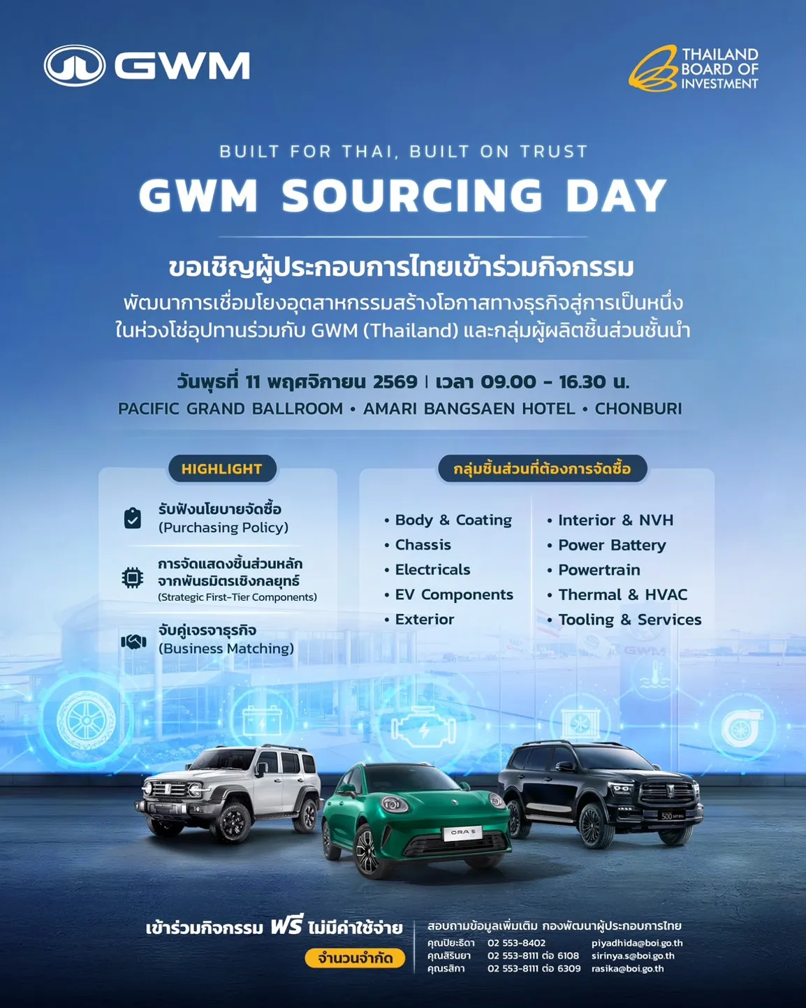 02. BOI–GWM Supplier Sourcing Day 2026