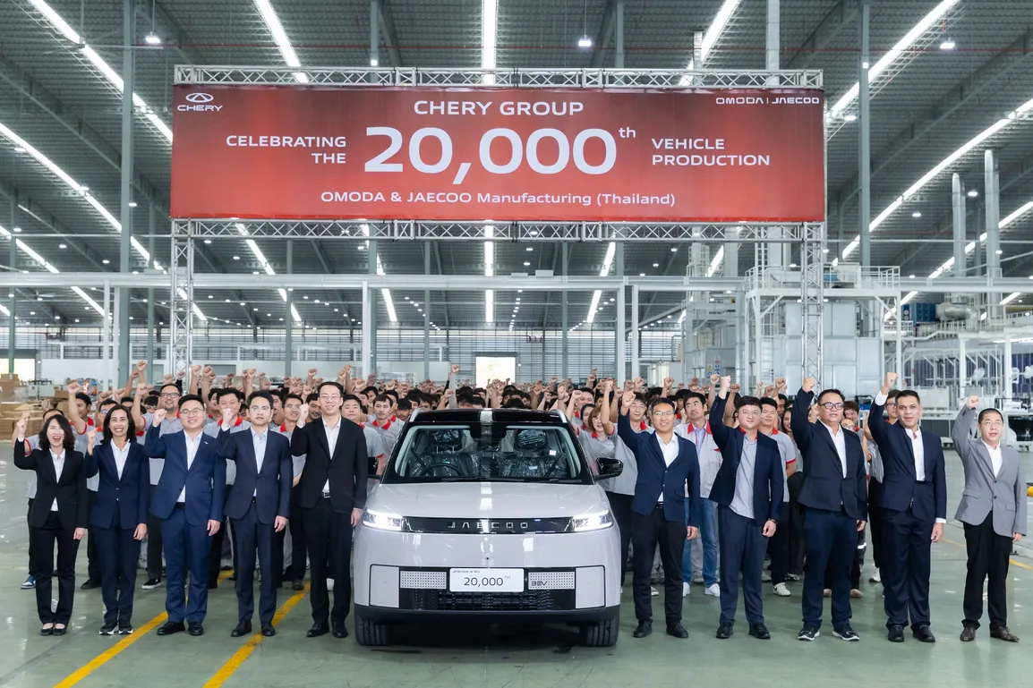 CHERY GROUP celebrates 20,000 Unit Line-off_1