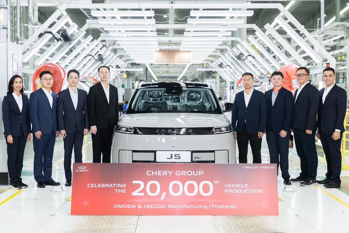 CHERY GROUP celebrates 20,000 Unit Line-off_4