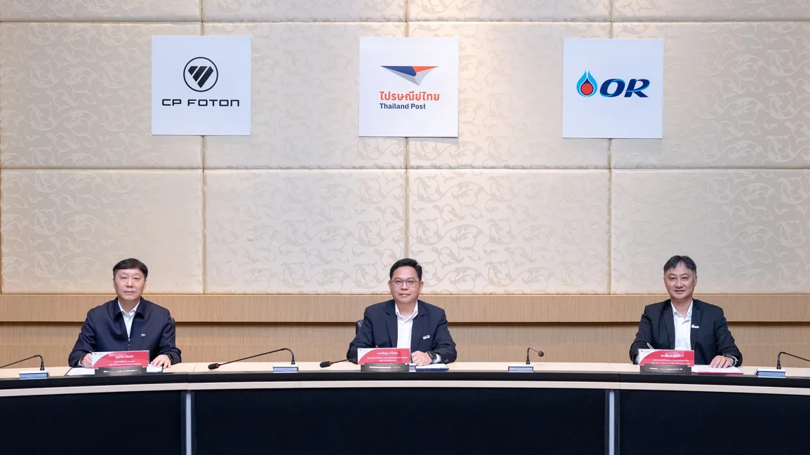 OR x ไปรษณีย์ไทย x ซีพี โฟตอน ผลักดัน Green Logistics 1