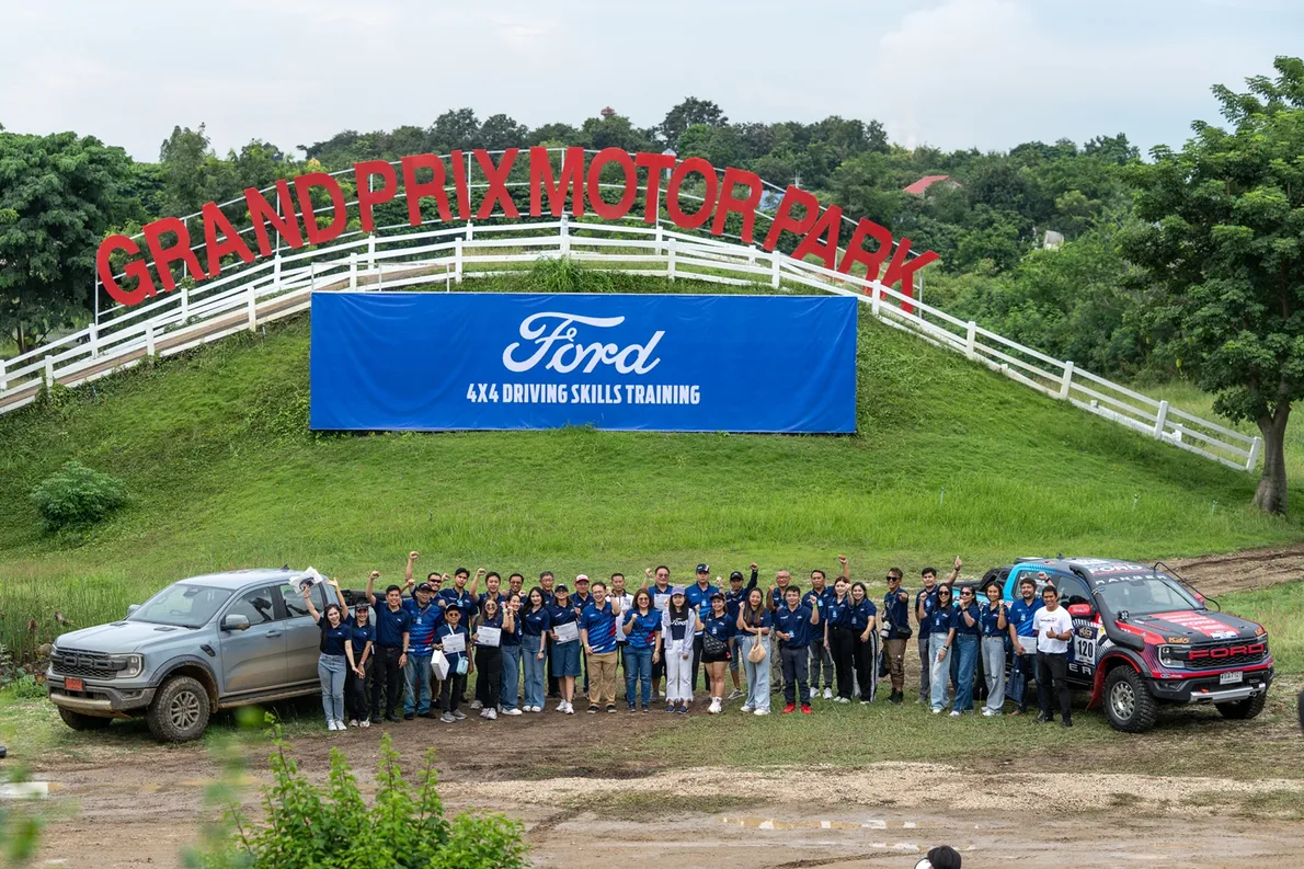 ลูกค้าร่วมกิจกรรมFord4x4DrivingSkillsTraining2025