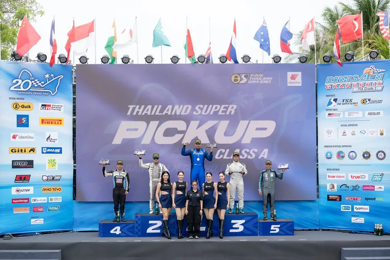 1. FTR_TSS 2026_สนาม 4_ฟอร์ด เรนเจอร์ เบอร์ 3 คว้ารางวัลชนะเลิศ คลาสเอ รายการไทยแลนด์ ซูเปอร์ ปิคอัพ