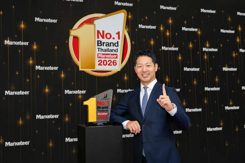 Bridgestone_Marketeer No.1 Brand Thailand 2026 Award_1